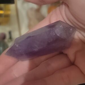 amethyst dt with rainbow